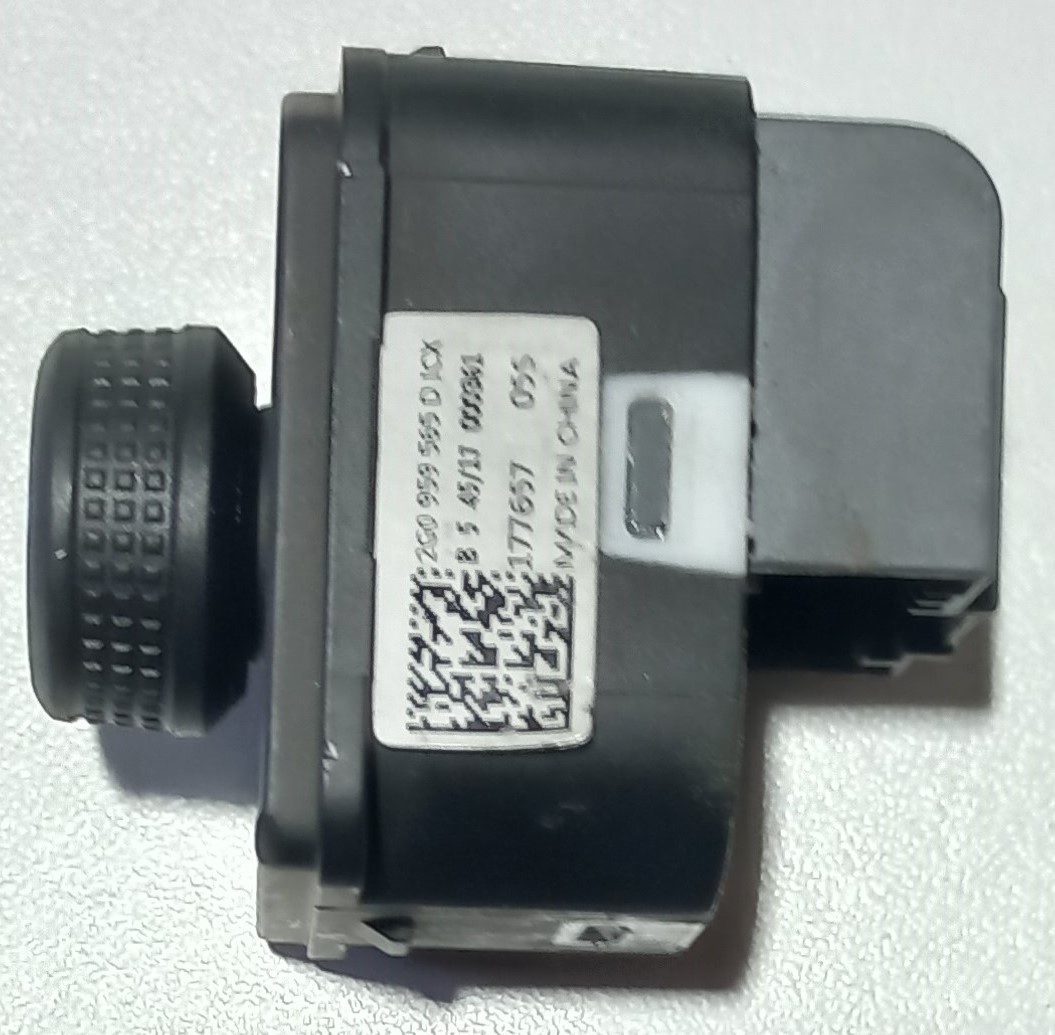 VW, Polo 8 (2017 onwards)/T-Cross/Audi A1 (2013 Onwards), mirror switch (goes with Part no. 5G0959857G), 2G0959565