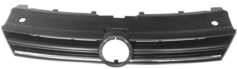 VW Polo 6 2010-2017 Main Grille without badge with chrome New non-OEM VWA4108
