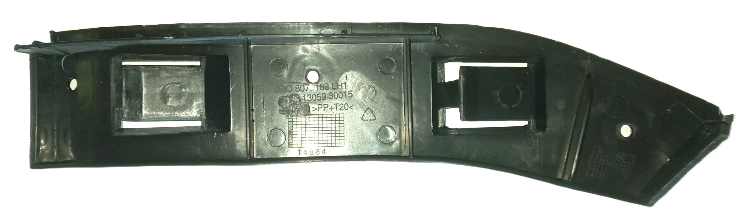 VW Polo 9n 2003-2005 Front Bumper slide on body LHS New Non-OEM VWE2192 6Q0 807 183